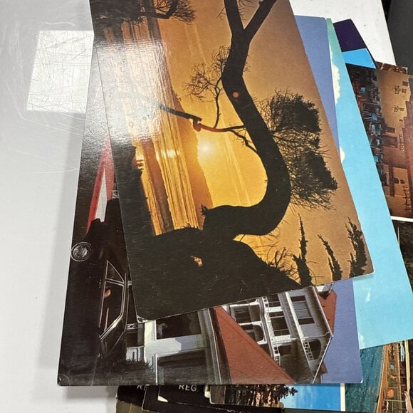 125+ Vintage Lot Postcards Travel United States Hotels Ephermeria 60s 70s Crafts - Picture 10 of 10